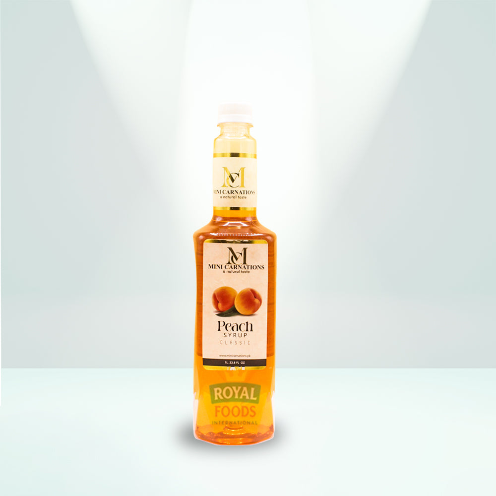 Royal Mini Carnations Peach Syrup