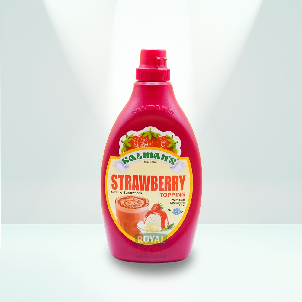 Sweet, Vibrant Strawberry Topping