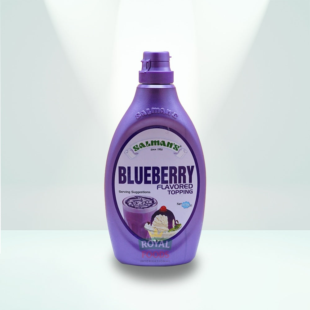 Blueberry Flavored Topping