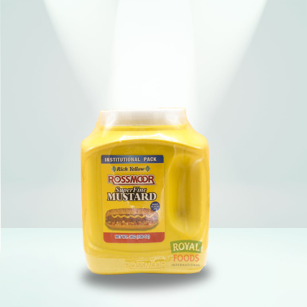 Rossmor Royal Super Fine Rich Yellow Mustard (Institutional Pack)