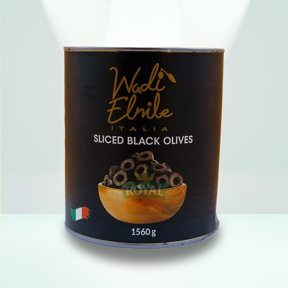 Wadi Emili Black Olives 156 g